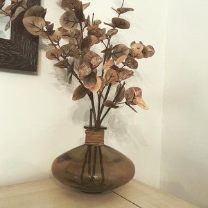 Handmade Recycled Glass Jar Vase